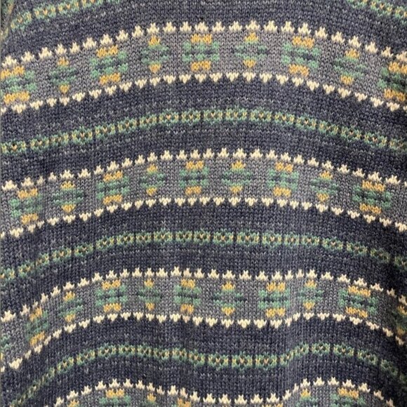 Tiffany & Tomato 100% Shetland Wool Vintage Knit Cardigan - Picture 2 of 8